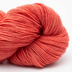 Cowgirl Blues Proper Sock Solids 100g handgefärbt Ruby Grapefruit