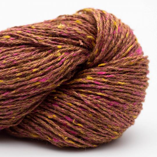 BC Garn Tussah Tweed Colori fuori produzione brown-pink-fantasie