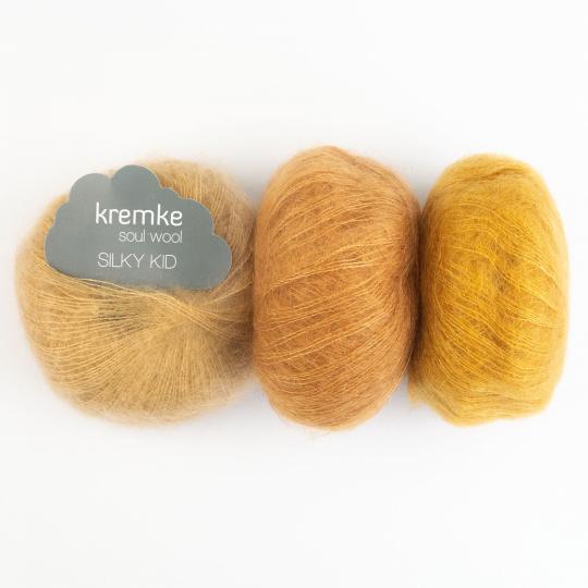 Kremke Soul Wool Silky Kid 25g discontinued Kupfer