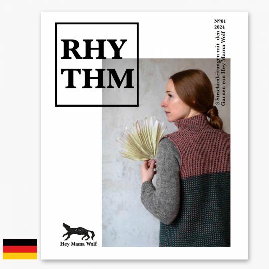 Hey Mama Wolf Pattern Booklet RHYTHM deutsch