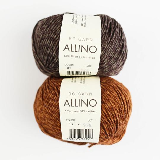 BC Garn Allino Sale-Farben Babyrosa