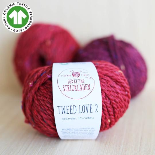 der kleine Strickladen Tweed Love 2 GOTS Naturweiss