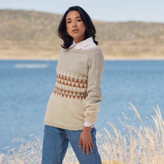 Amano Pattern Alina Sweater deutsch