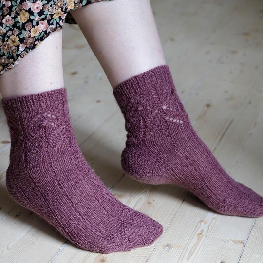 Erika Knight Pattern Marsden Moor Socks deutsch