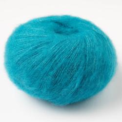 Amano Uma Suri Alpaca Mohair Silk Turquoise stone