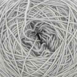 Cowgirl Blues Merino Single Lace solid Håndfarvet Silver Fox