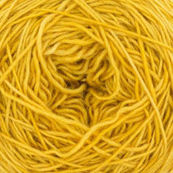 Cowgirl Blues Merino Single Lace solid hand dyed Mustard