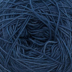 Cowgirl Blues Merino Single Lace solid hand dyed Indigo