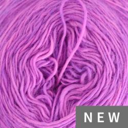 Cowgirl Blues Merino Single Lace solid hand dyed African Violet